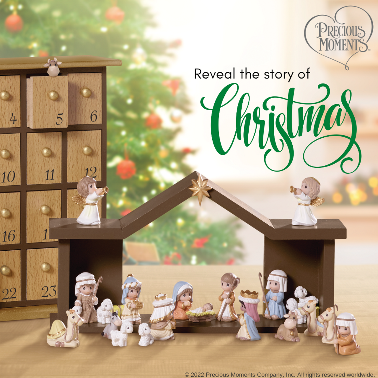 Countdown To Christmas, Nativity Advent Calendar