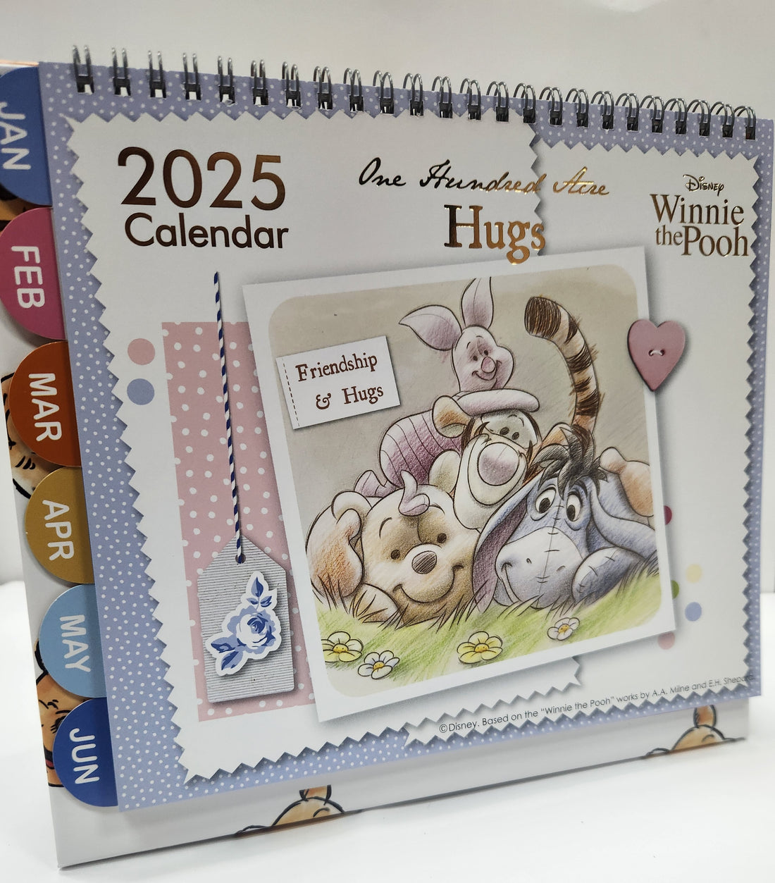 2025 Winnie the Pooh Hugs Calendar  (20% Discount for Two or More Calendars of any Design)