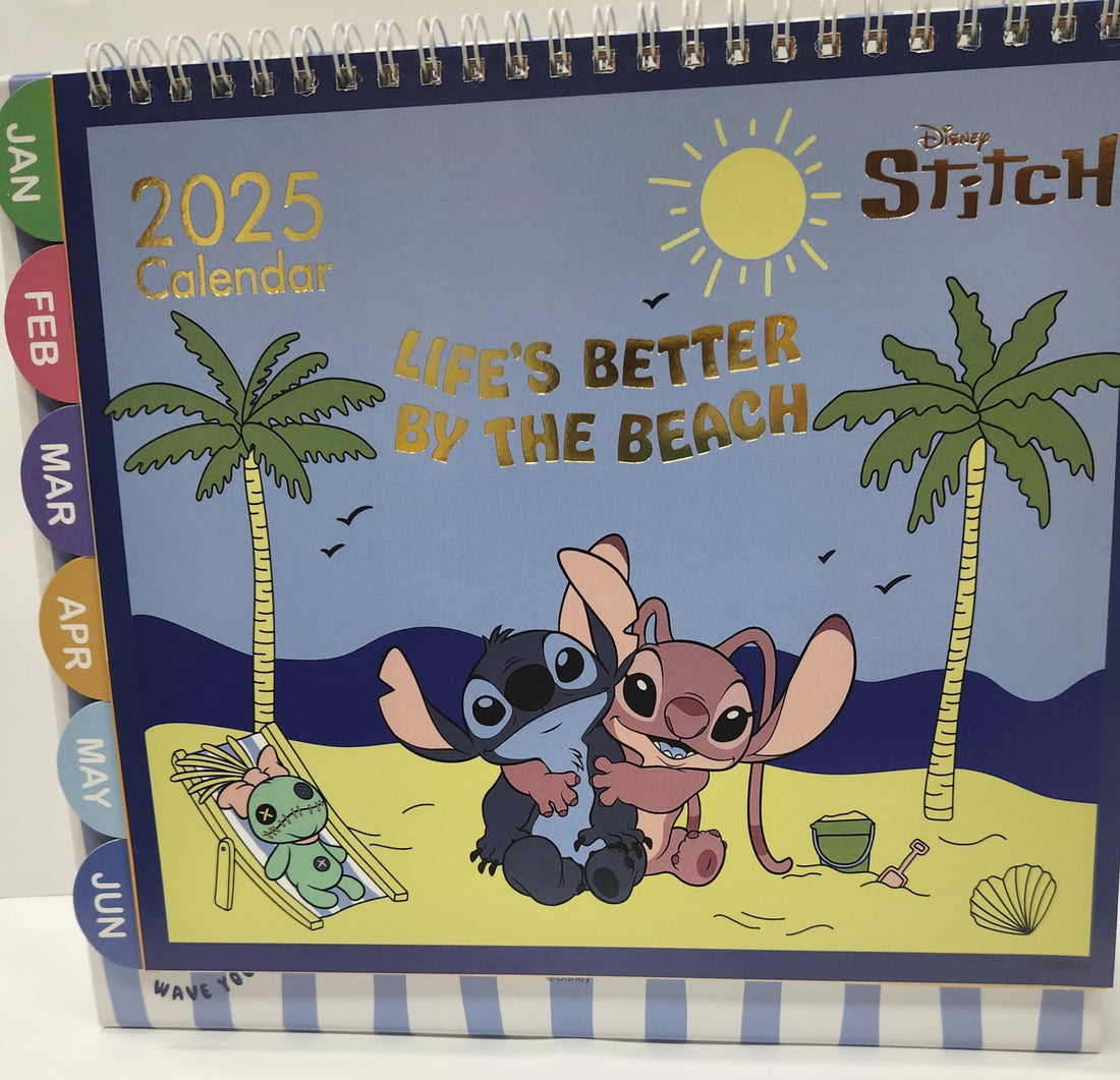 2025 Stitch Beach Calendar   (20% Discount for Two or More Calendars of any Design)