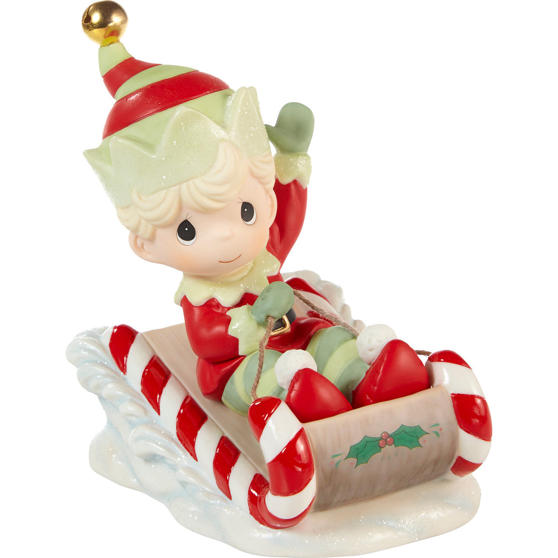 Christmas Is Coming, Enjoy The Ride Annual Elf Figurine