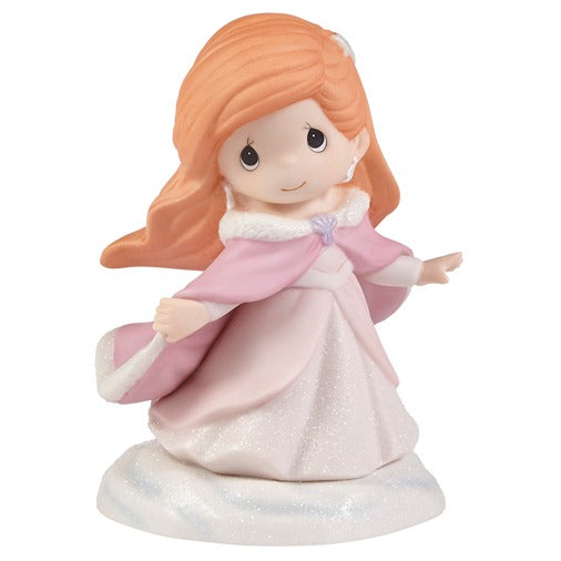 Bundled Up And Ready For Adventure Disney Ariel Figurine