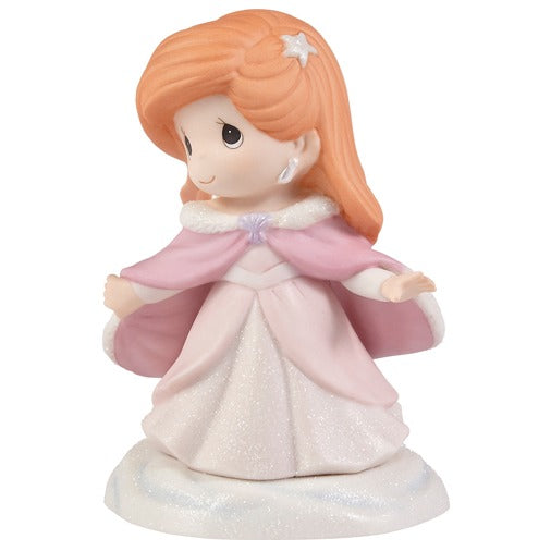 Bundled Up And Ready For Adventure Disney Ariel Figurine