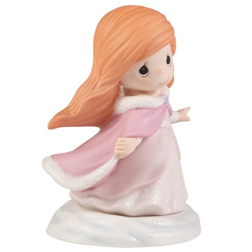 Bundled Up And Ready For Adventure Disney Ariel Figurine