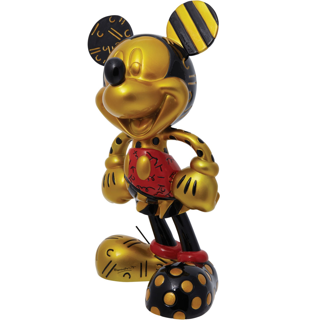 DSBRT Gold &amp; Black 12&quot; Mickey