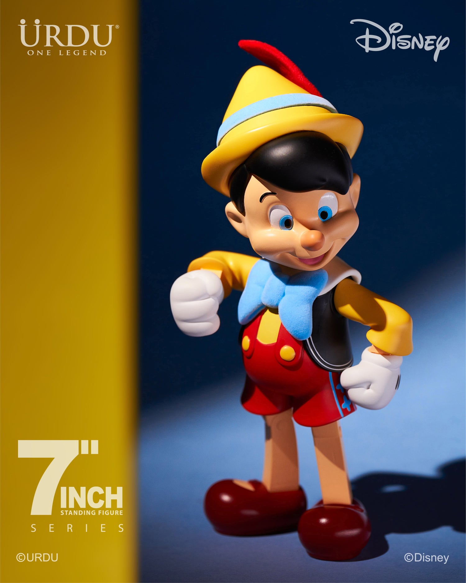 DISNEY 7 INCH STANDING FIGURE – PINOCCHIO