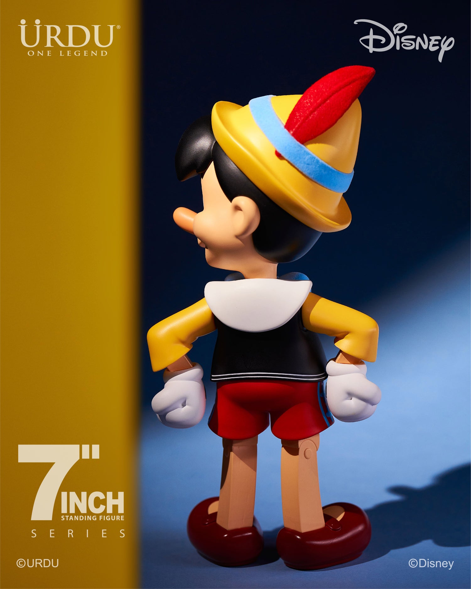 DISNEY 7 INCH STANDING FIGURE – PINOCCHIO