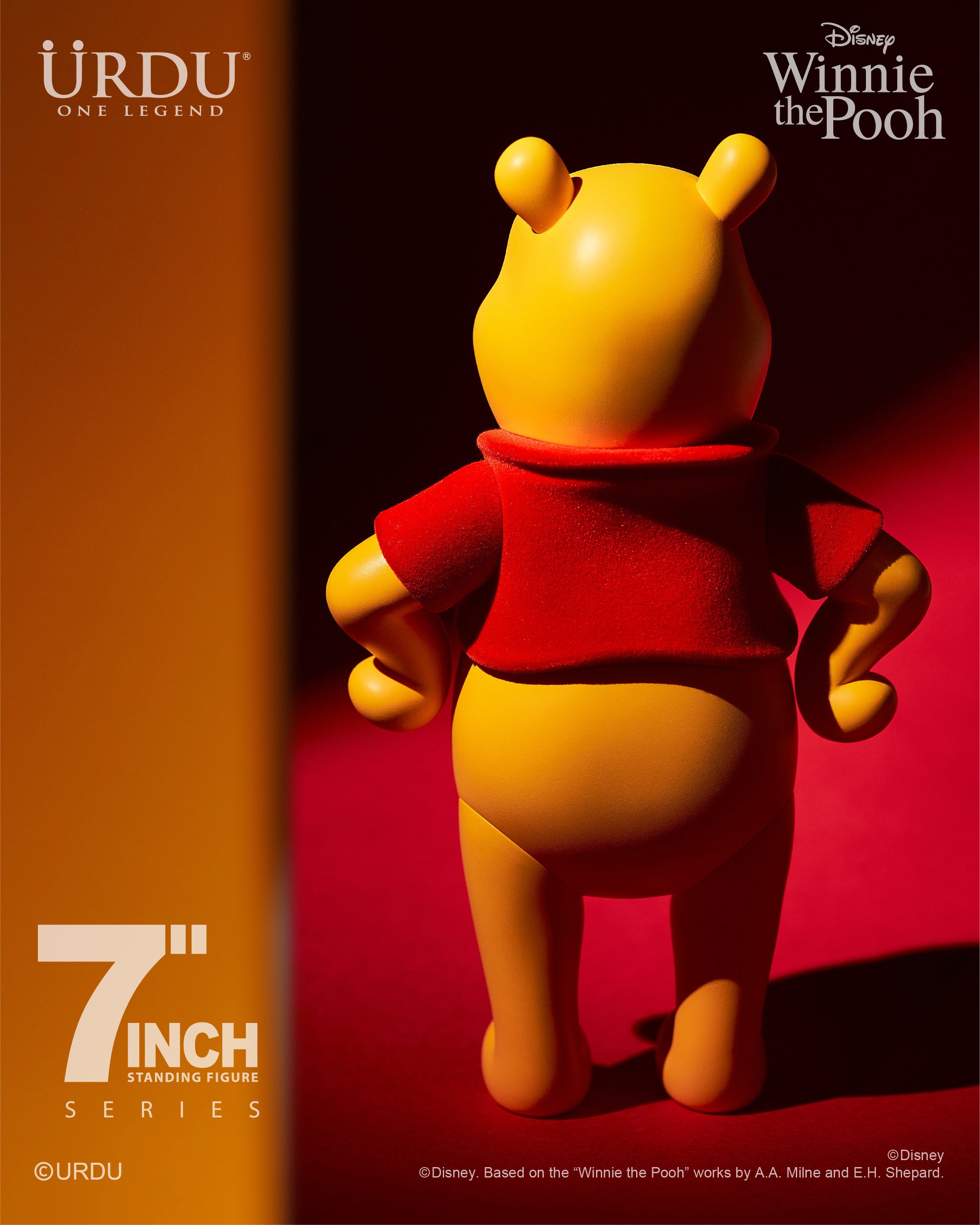 DISNEY 7 INCH STANDING FIGURE – WINNIE THE POOH