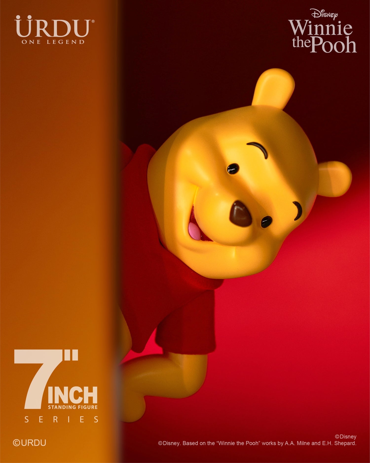 DISNEY 7 INCH STANDING FIGURE – WINNIE THE POOH