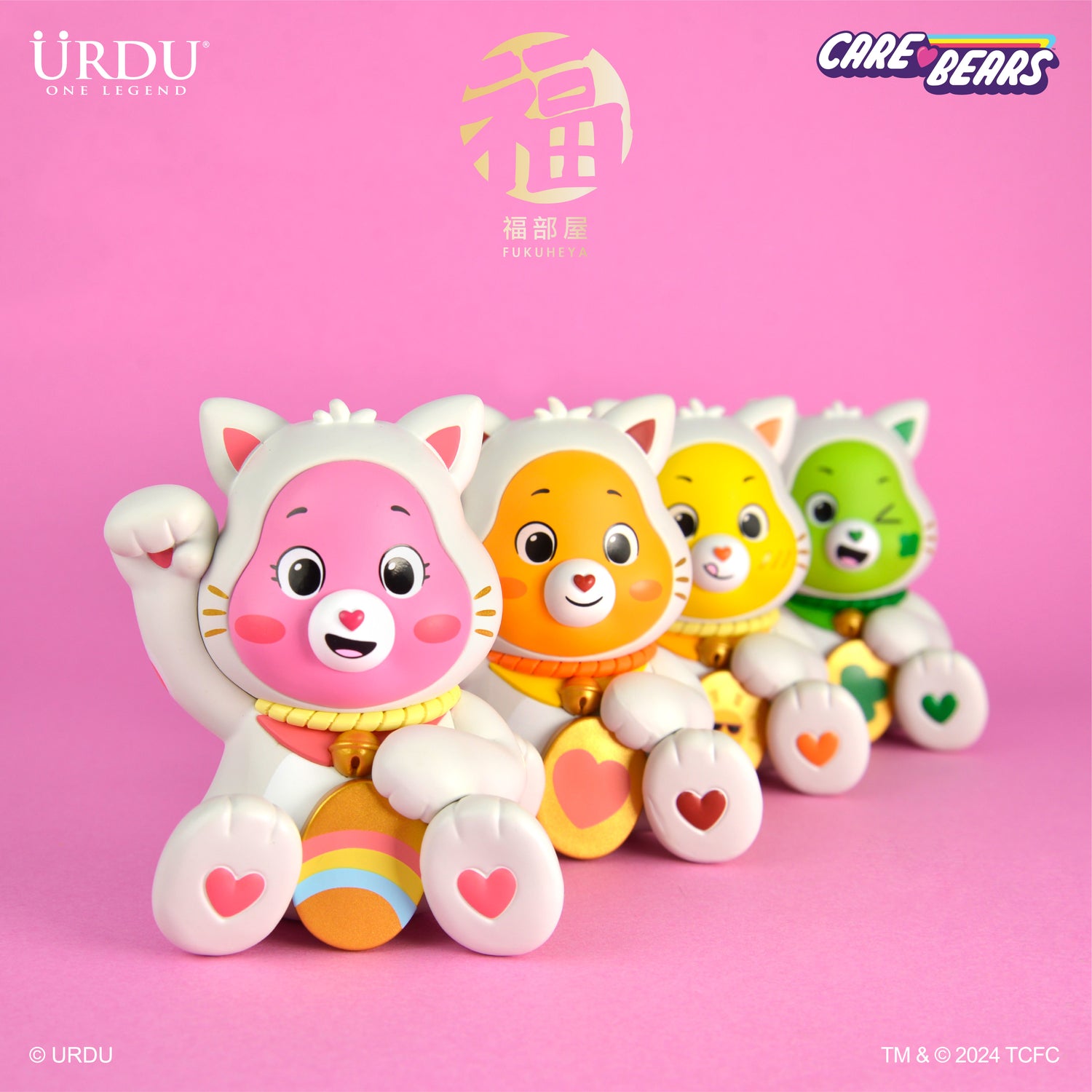 Carebear Maneki Neko Blind Box (Buy 8 for full set)