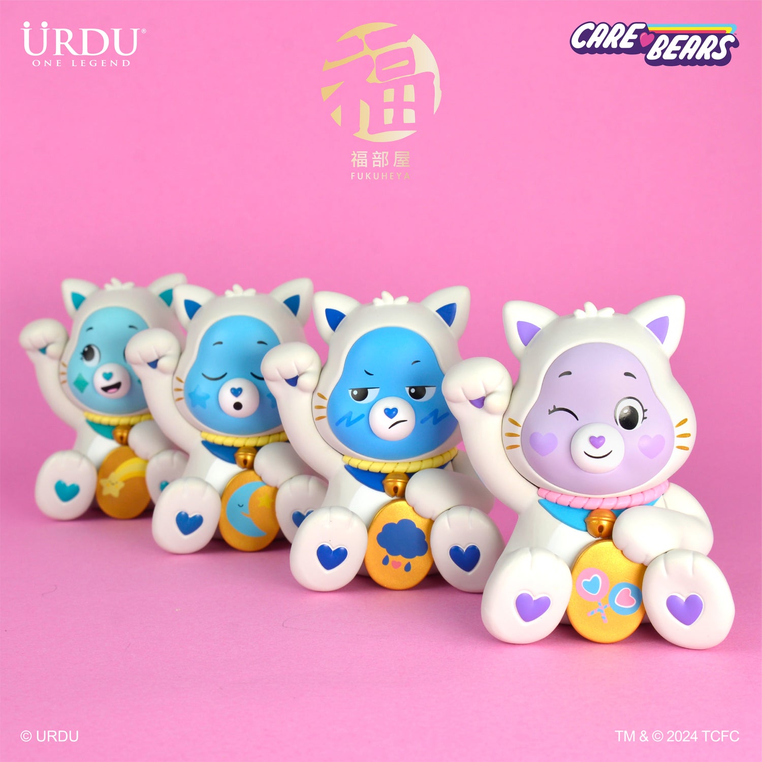 Carebear Maneki Neko Blind Box (Buy 8 for full set)