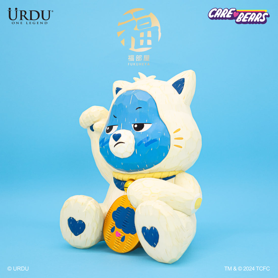 Maneki Neko Grumpy Bear 18cm