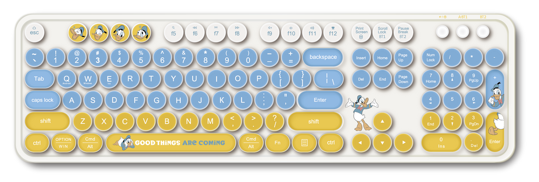 Donald Duck Wireless Keyboard