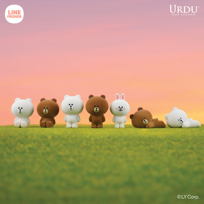 Line Friends Flocking Series (Buy Six for Full Set)