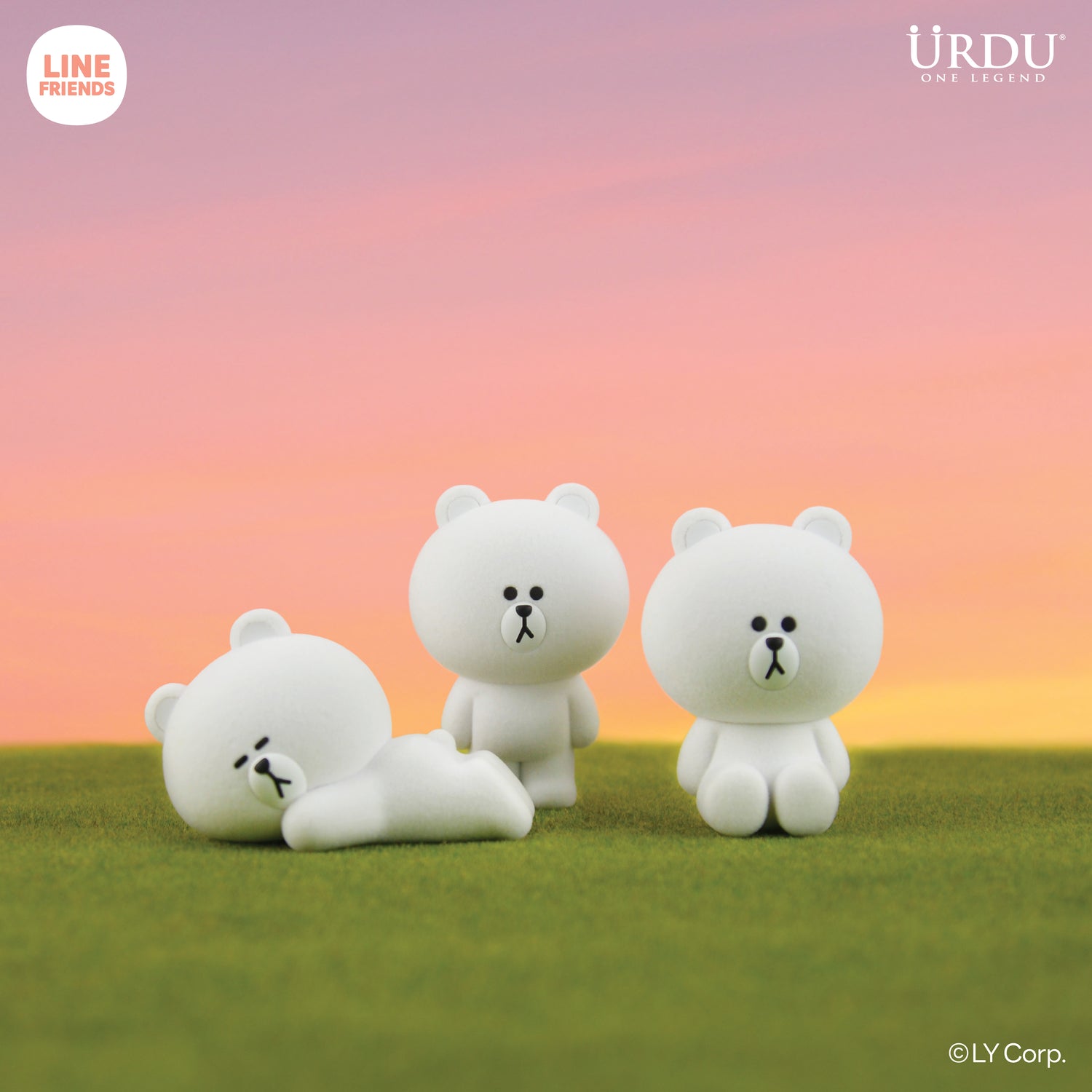 Line Friends Flocking Series (Buy Six for Full Set)