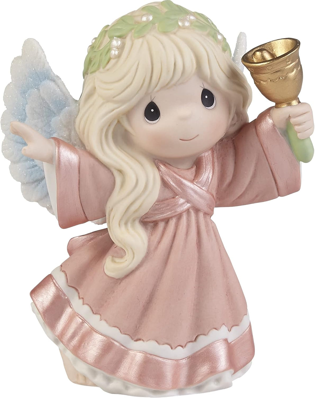 Ringing In Holiday Cheer Angel Figurine