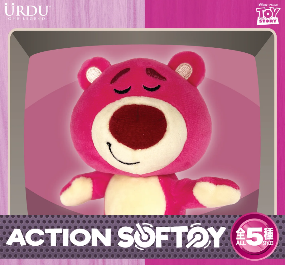 URDU DISNEY ACTION SOFT TOY PART 6- LOTSO

(BLIND BOX, Buy 5 for Full Set)