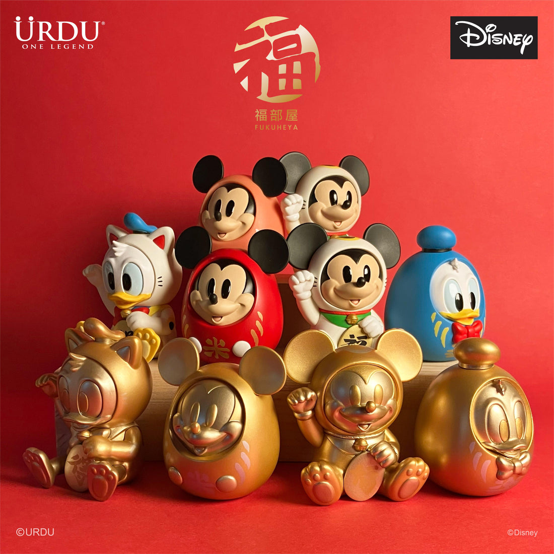 Disney Fukuheya Series 1 Blindbox (Buy 8 for Full Set)