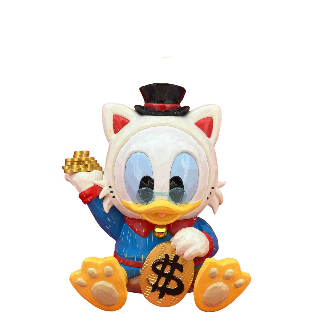 Maneki Neko Scrooge McDuck 18cm