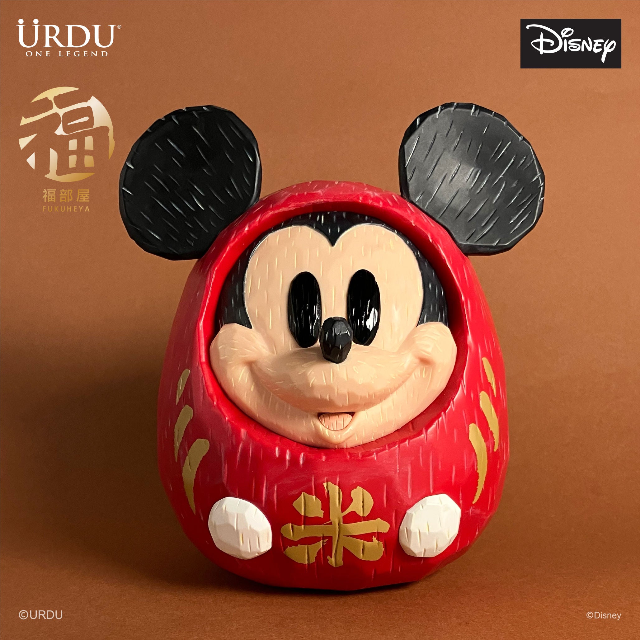 Daruma Mickey 18cm