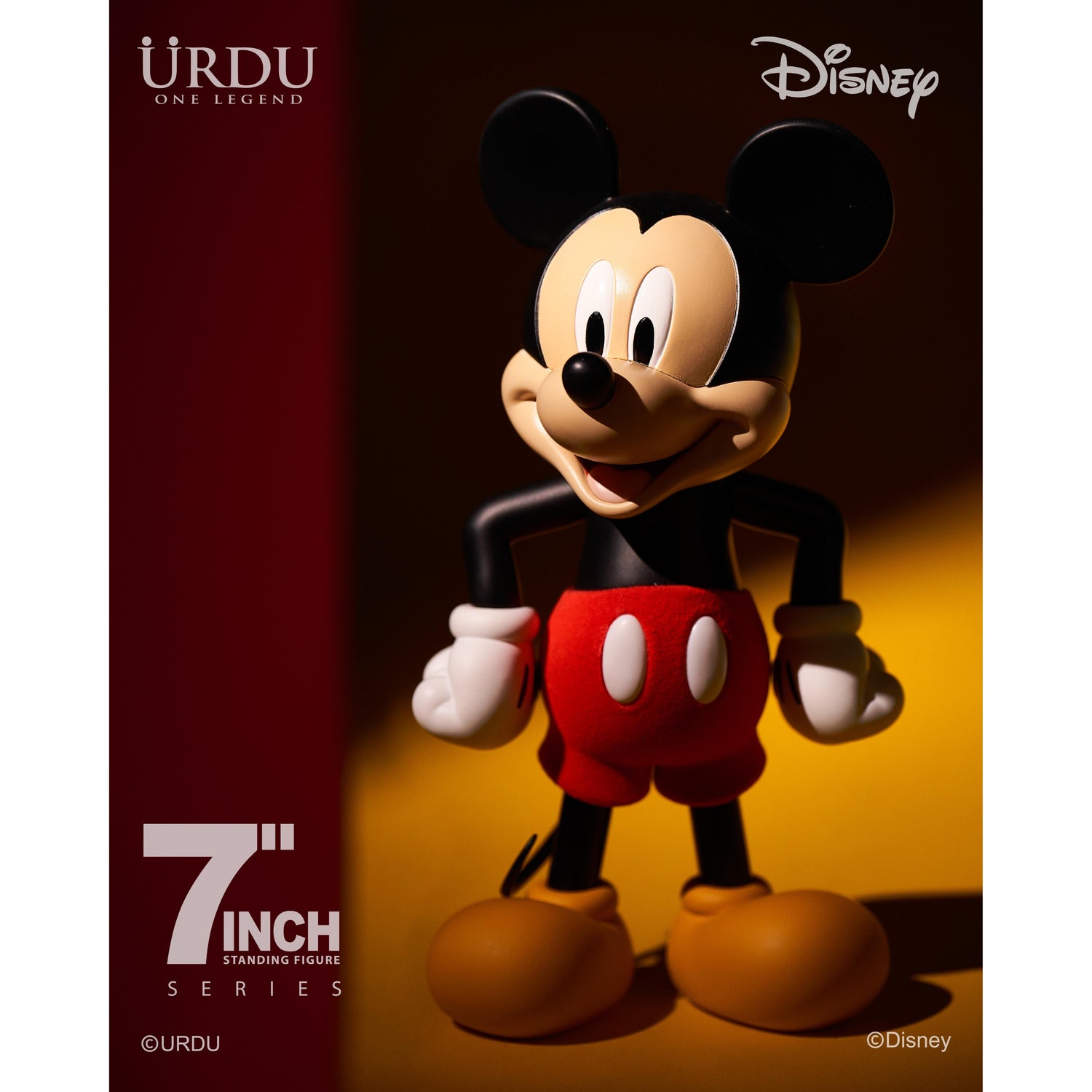 DISNEY 7 INCH STANDING FIGURE – MICKEY MOUSE