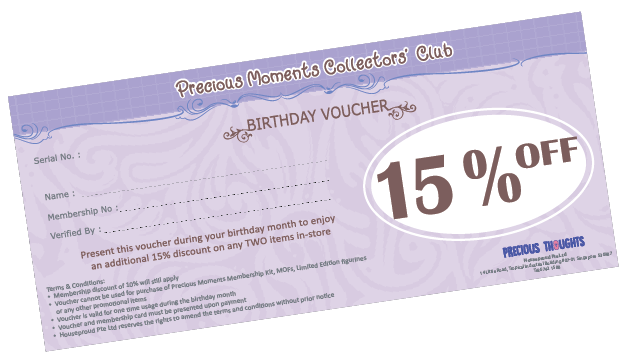 15% Birthday Voucher