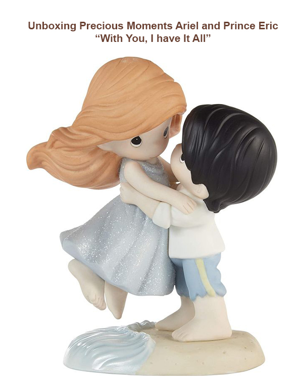 Unboxing Precious Moments Ariel and Prince Eric Figurine