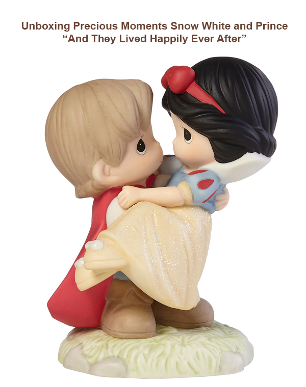 Unboxing Precious Moments Snow White and Prince Figurine
